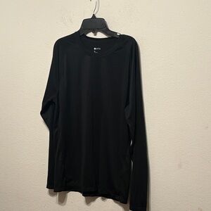 Zella Men's Black Long Sleeve Shirt